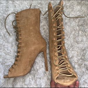 ‼️ Tan Booties ‼️